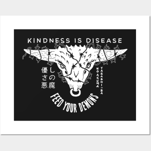 Feed Your Demons - Kindness Posters and Art